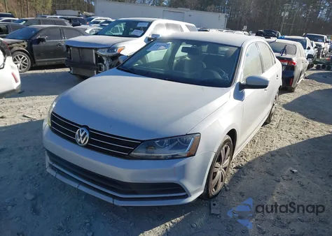 2017 Volkswagen Jetta 1.4T S from USA, damaged, VIN 3VW2B7AJ6HM359636